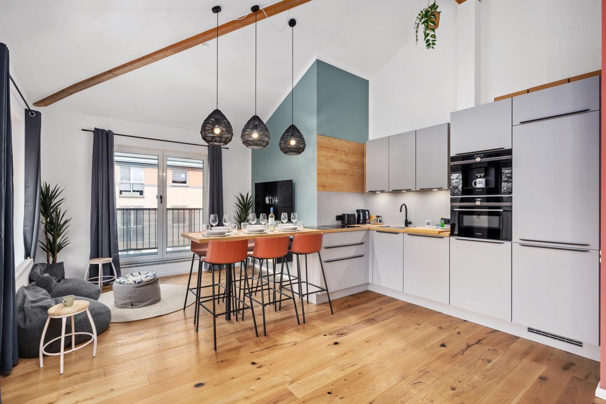 Ferienwohnung Edler Wohnraum Schwanenteich-Penthouse Mit Garage, Grill, Kaffeevollautomat, Klima, Lift & Terrasse Zwickau Exterior foto